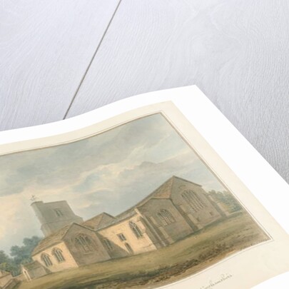 Buckinghamshire - Chenies Church and Remains of the Manor House , 1824 by John Buckler