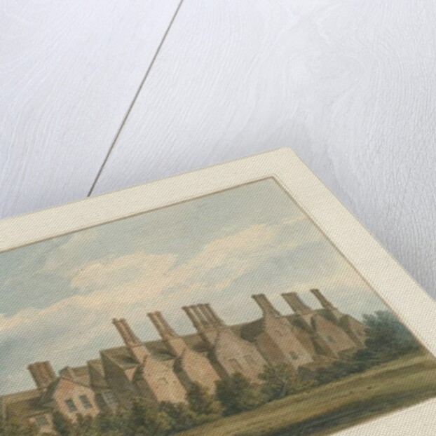 Buckinghamshire - Chenies Hall, 1815 by John Buckler