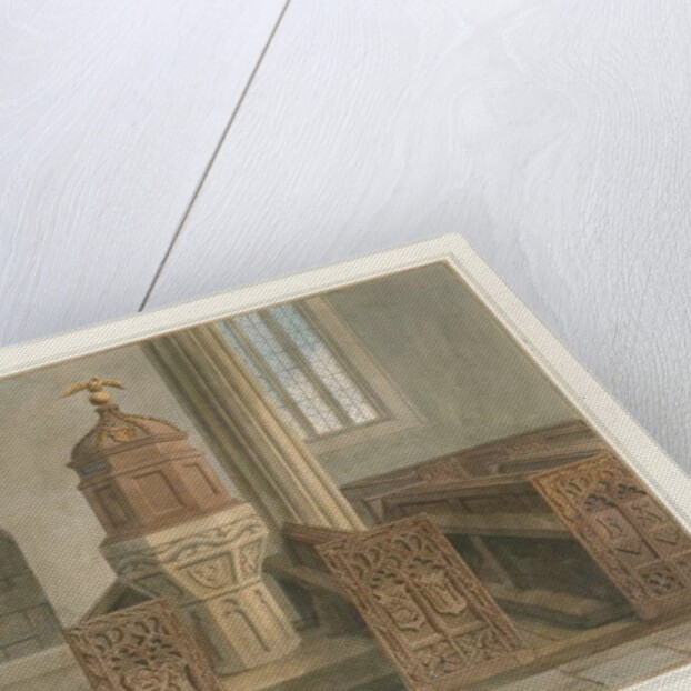 Cornwall - Kilkhampton Church, 1827 by John Buckler