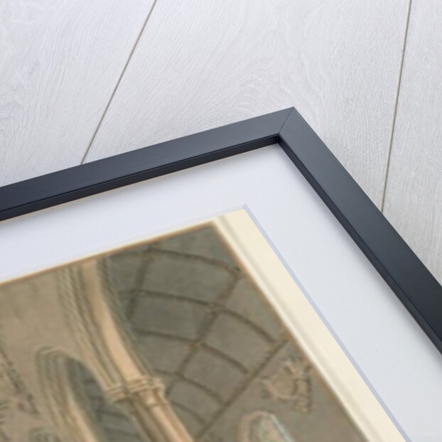 Cornwall - Kilkhampton Church - Interior View, 1827 by John Buckler