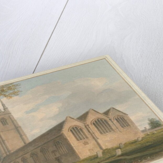 Cornwall - Kilkhampton Church, 1827 by John Buckler