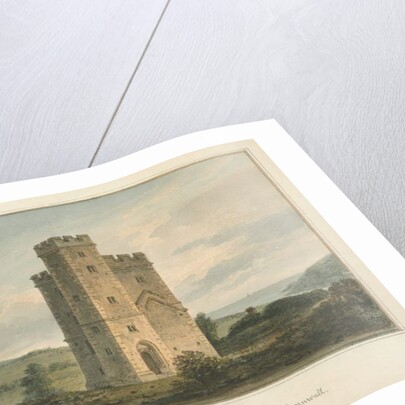 Cornwall - Pengersick Castle, 1821 by John Buckler