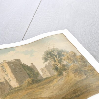 Derbyshire - Hardwick Hall [Old] - Remains, 1813 by John Buckler