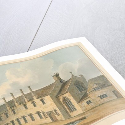 Dorset - Sherborne - The Alms House, 1802 by John Buckler