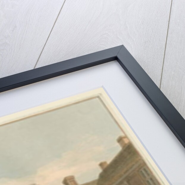 Essex - Gosfield Hall - The Court, 1824 by John Chessell Buckler