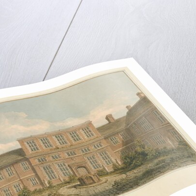 Essex - Gosfield Hall - The Court, 1824 by John Chessell Buckler