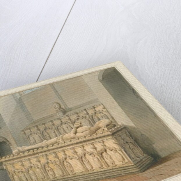 Essex - Earls Colne Church - Monument, 1824 by John Chessell Buckler
