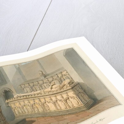 Essex - Earls Colne Church - Monument, 1824 by John Chessell Buckler