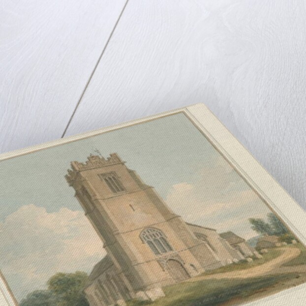 Essex - Earls Colne Church, 1824 by John Buckler