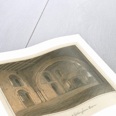 Essex - Hedingham [Castle] - Interior, 1827 by John Buckler