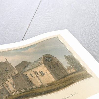 Essex - Hedingham Church, 1818 by John Buckler