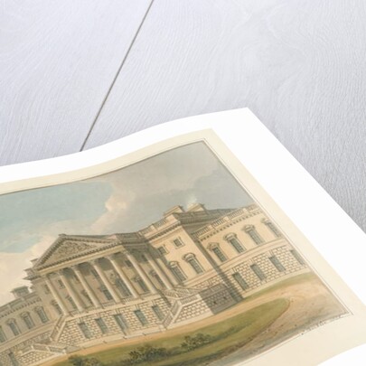 Essex - Wanstead House, 1822 by John Buckler