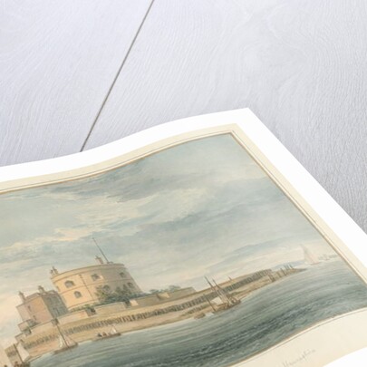 Hampshire - Calshot Castle, 1824 by John Buckler