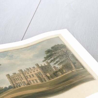 Hertfordshire - Cashiobury, 1815 by John Buckler