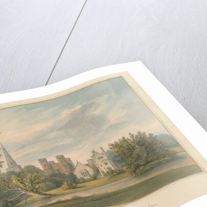 Huntingdonshire - Buckden Palace, 1799 by John Buckler