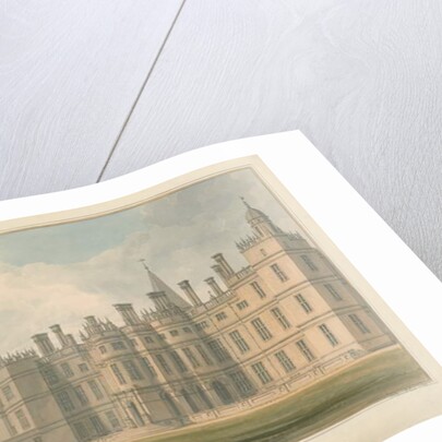 Northamptonshire - Burleigh House, 1811 by John Buckler