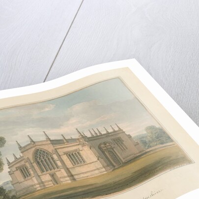 Northamptonshire - Steane Chapel, 1824 by John Buckler