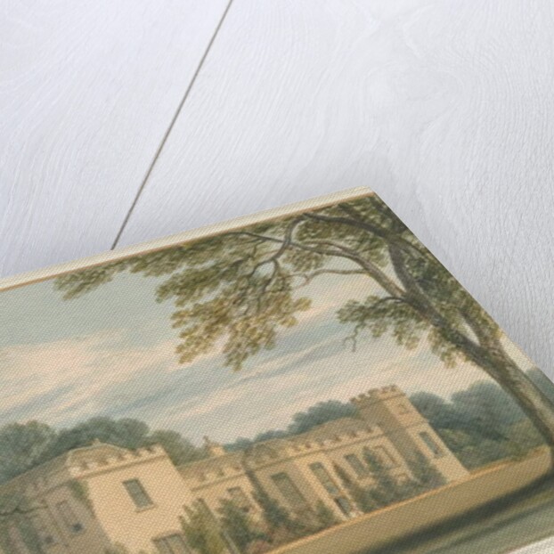 Middlesex - Fulham Palace, 1824 by John Buckler