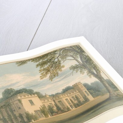 Middlesex - Fulham Palace, 1824 by John Buckler