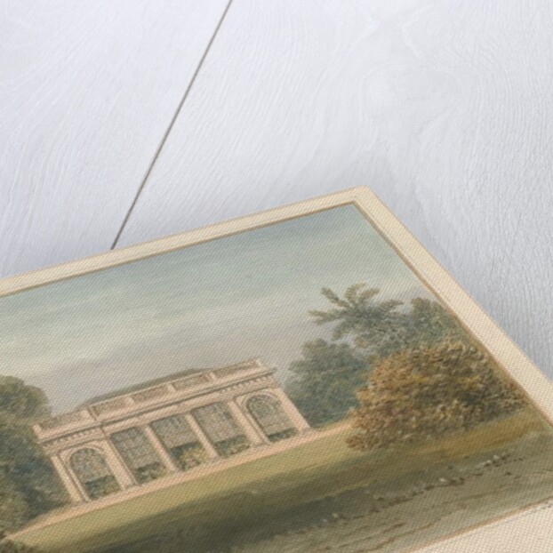 Middlesex - Hampton - The Green House at Garrick's Villa, 1831 by John Buckler