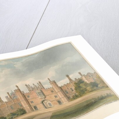 Middlesex - Hampton Court, 1826 by John Buckler