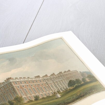 Middlesex - Hampton Court , 1826 by John Chessell Buckler
