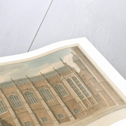 Middlesex - Hampton Court, 1811 by John Chessell Buckler