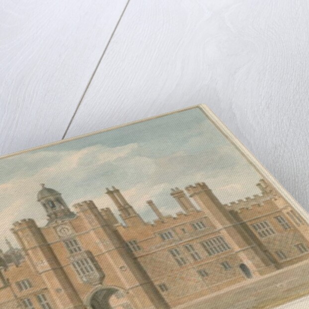 Middlesex - Hampton Court - First Quadrangle, 1826 by John Buckler