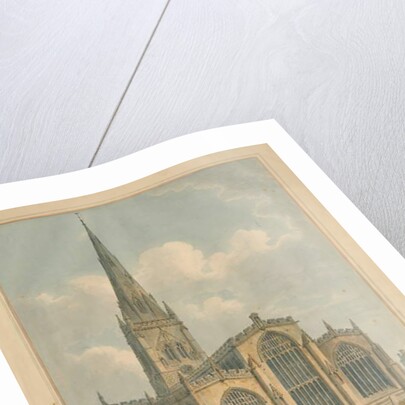 Nottinghamshire - Newark Church, 1802 by John Buckler