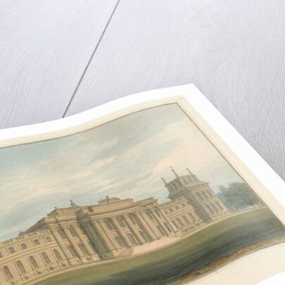 Oxfordshire - Bleinheim [Palace], 1812 by John Buckler