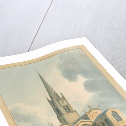 Oxfordshire - Bloxham Church, 1802 by John Buckler