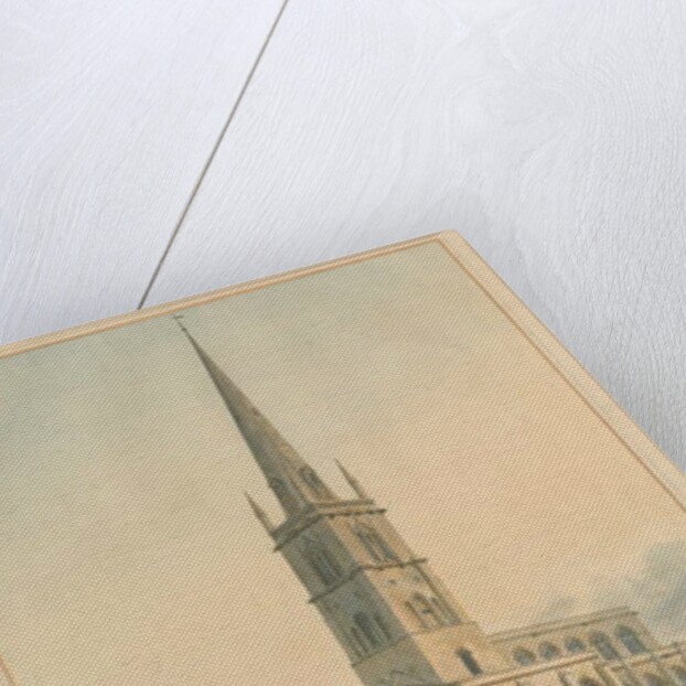 Oxfordshire - Burford Church, 1802 by John Buckler
