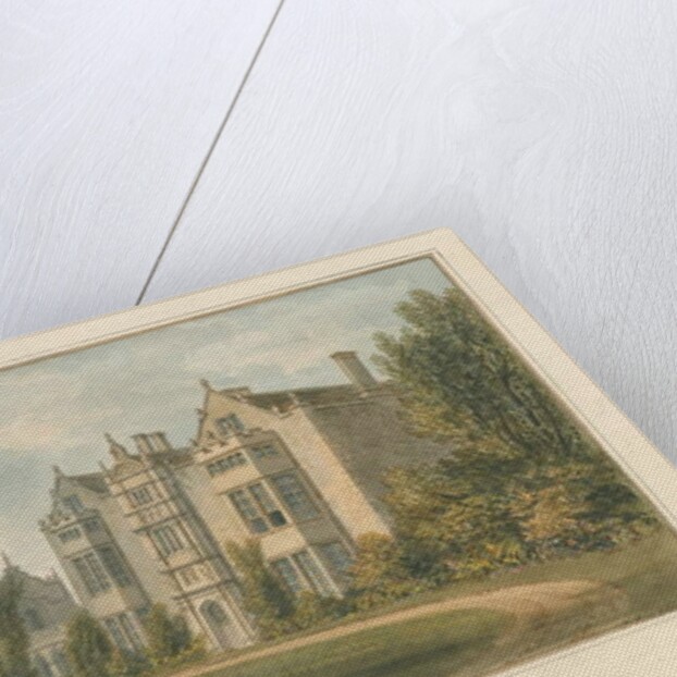 Oxfordshire - Burford - Priory House, 1820 by John Buckler