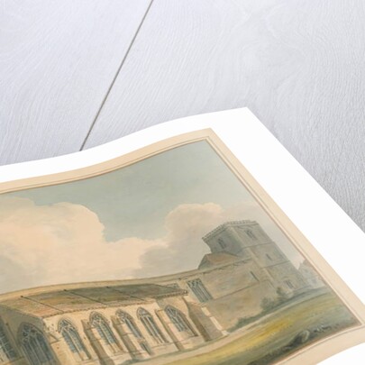 Oxfordshire - Dorchester Church, 1803 by John Buckler