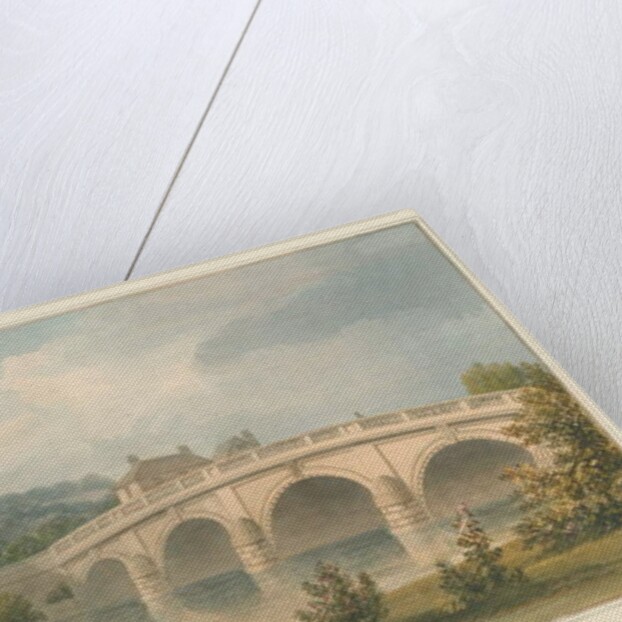 Oxfordshire - Henley upon Thames Bridge, 1826 by John Buckler