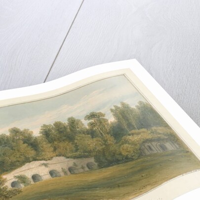 Oxfordshire - Henley upon Thames - Roman Amphitheatre at Park Place , 1826 by John Buckler