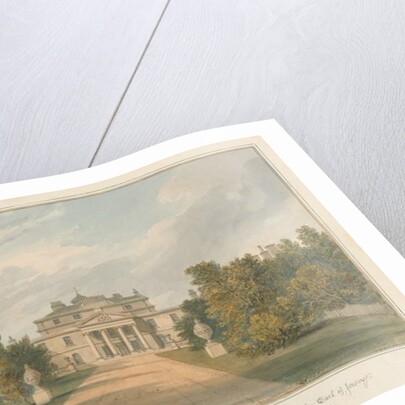 Oxfordshire - Middleton Stoney House, 1827 by John Chessell Buckler