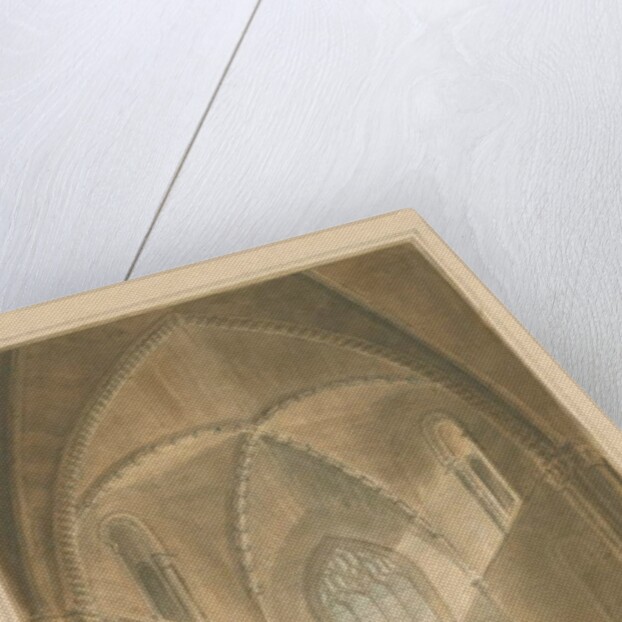 Oxfordshire - Oxford - Interior of Chancel of St. Peter's Church, 1811 by John Chessell Buckler