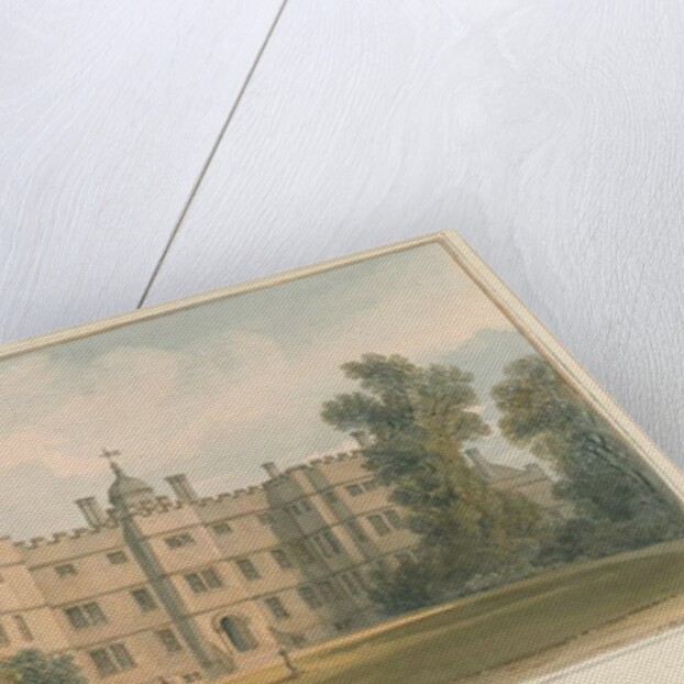 Oxfordshire - Rousham House, 1823 by John Buckler