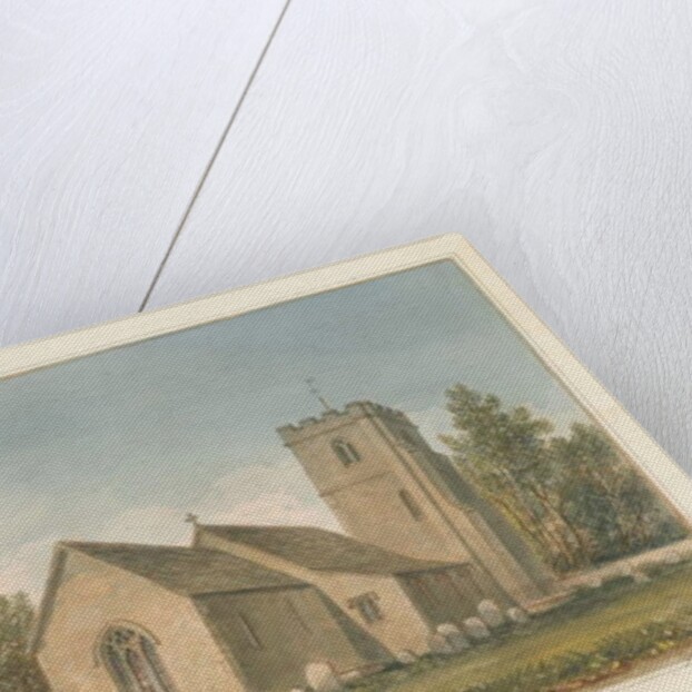 Oxfordshire - Shiplake Church, 1830 by John Buckler