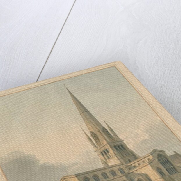 Oxfordshire - Witney Church, 1802 by John Buckler