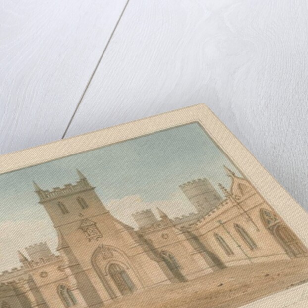 Somerset - Bristol - Stable Court at Arno's Vale, 1827 by John Buckler