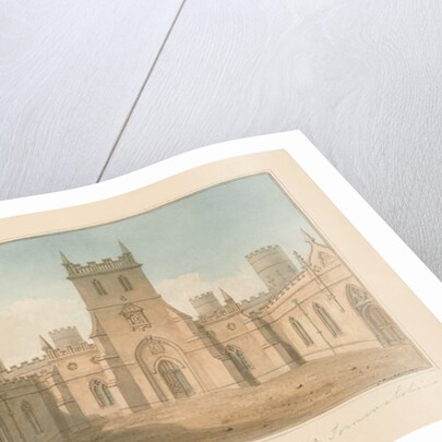 Somerset - Bristol - Stable Court at Arno's Vale, 1827 by John Buckler