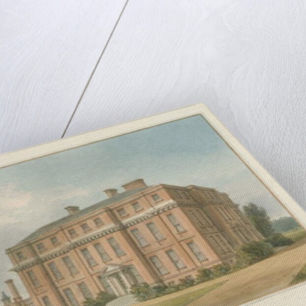 Surrey - Carshalton House, 1831 by John Buckler