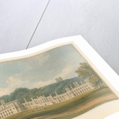 Surrey - Claremont - Old House, 1824 by John Buckler