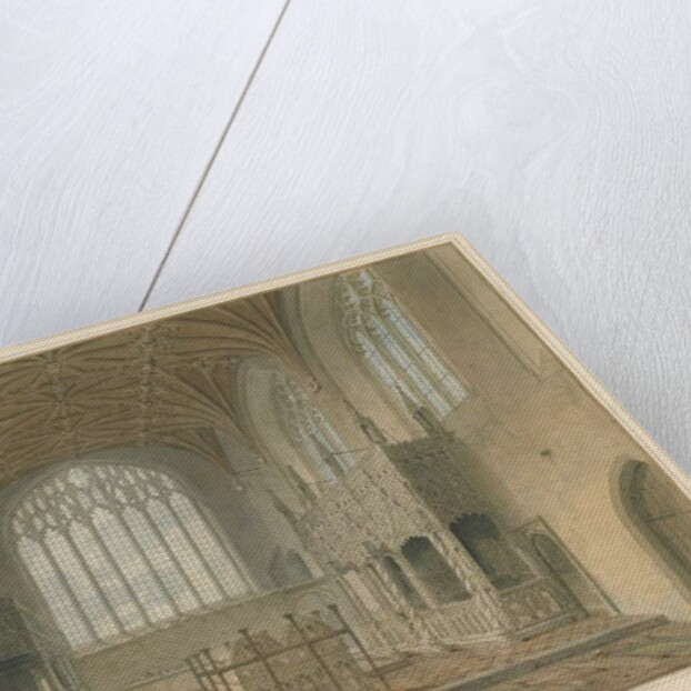 Sussex - Arundel Church - The Fitzalan Tombs, 1825 by John Chessell Buckler