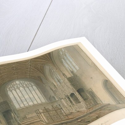 Sussex - Arundel Church - The Fitzalan Tombs, 1825 by John Chessell Buckler