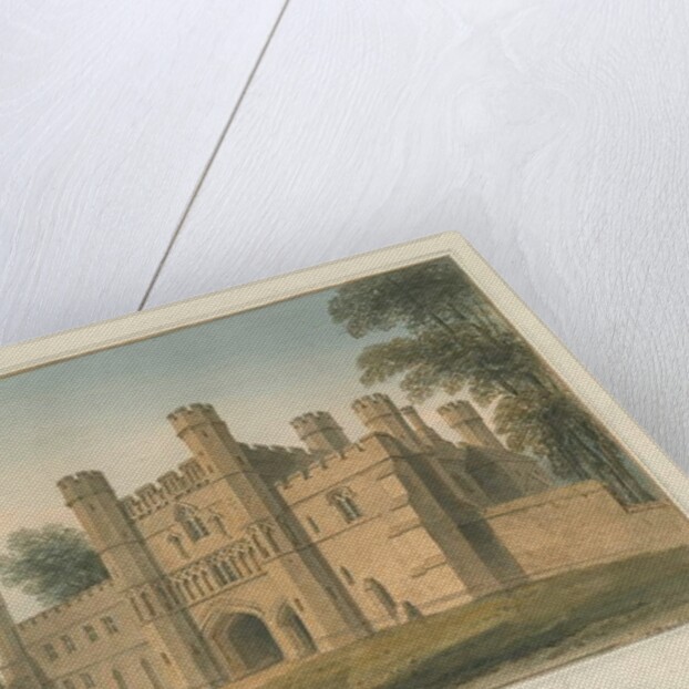 Sussex - Battle - Abbey Gateway, 1824 by John Buckler