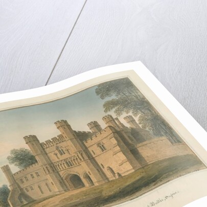 Sussex - Battle - Abbey Gateway, 1824 by John Buckler