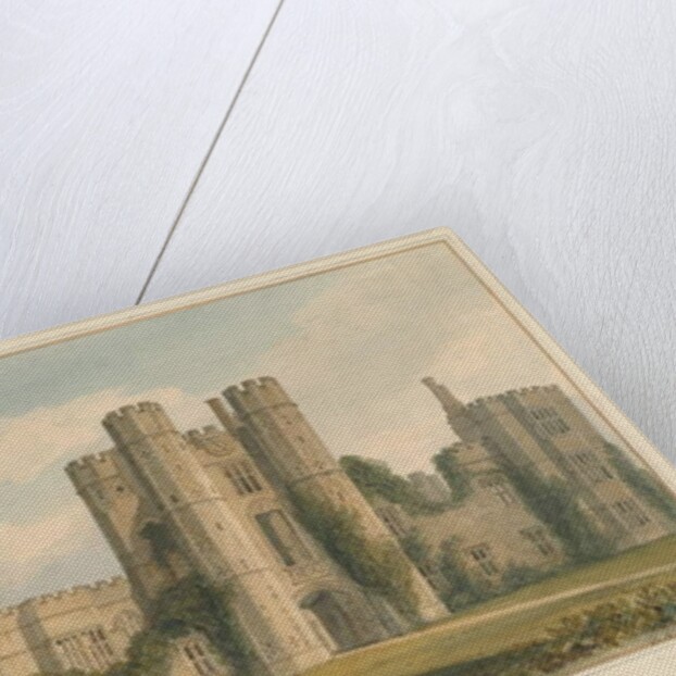 Sussex - Cowdray House, 1825 by John Buckler